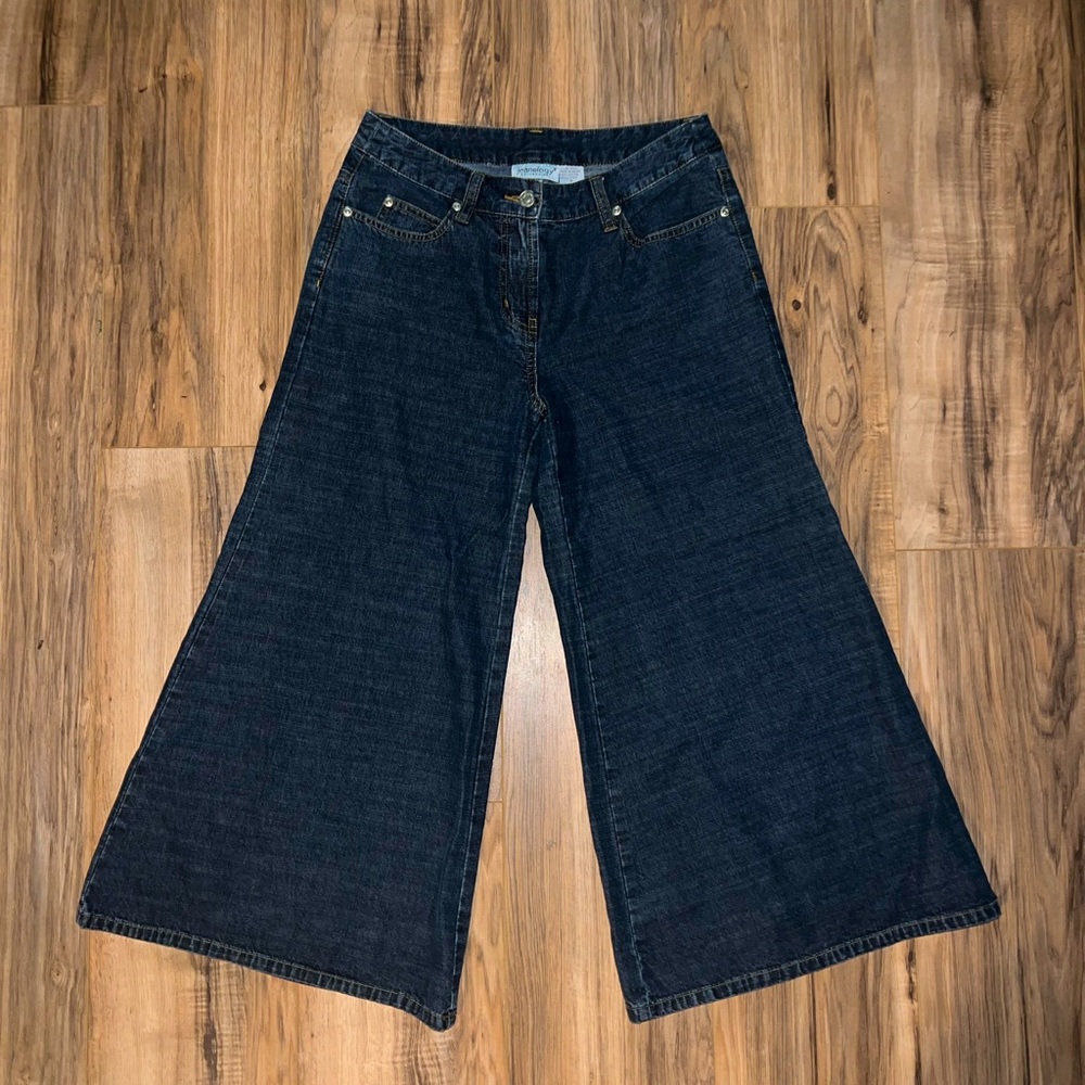 Vintage 90s Jeanology Flare Capris